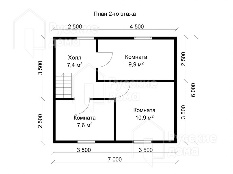 Проект каркасного дома «ДК148»