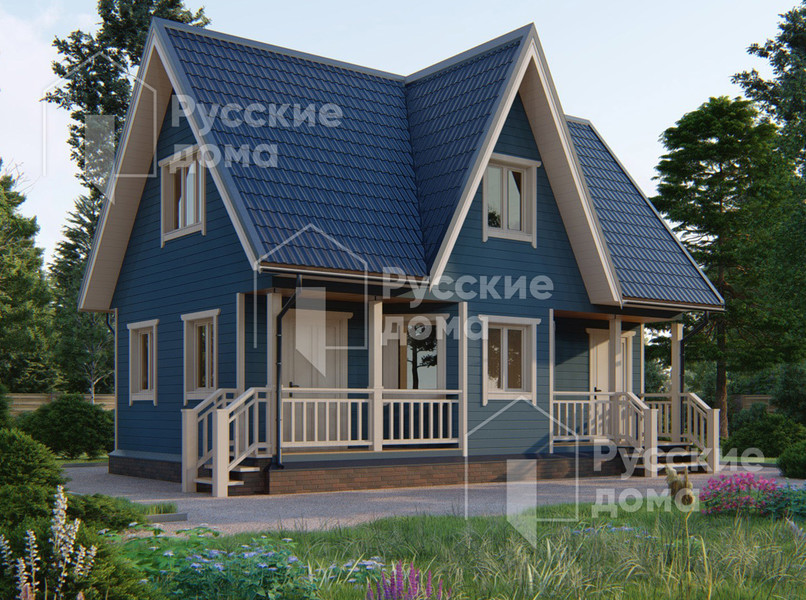 Проект каркасного дома «Дмитров»