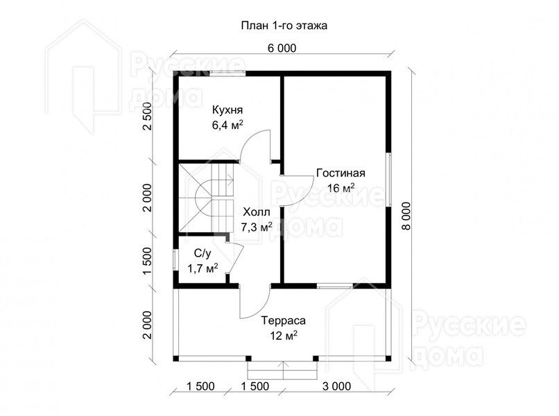 Проект каркасного дома «Кингисепп»