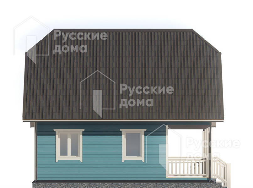 Проект каркасного дома «Новгород»