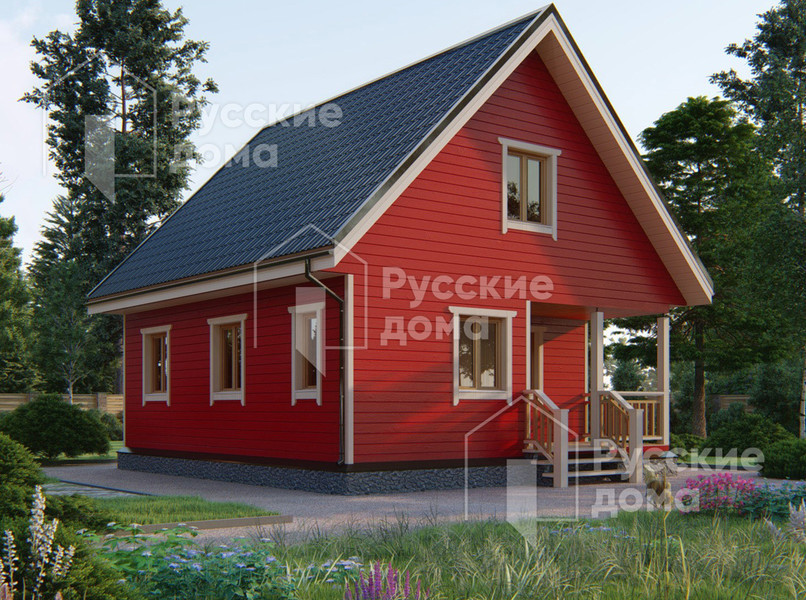 Проект каркасного дома «Рыбинск»