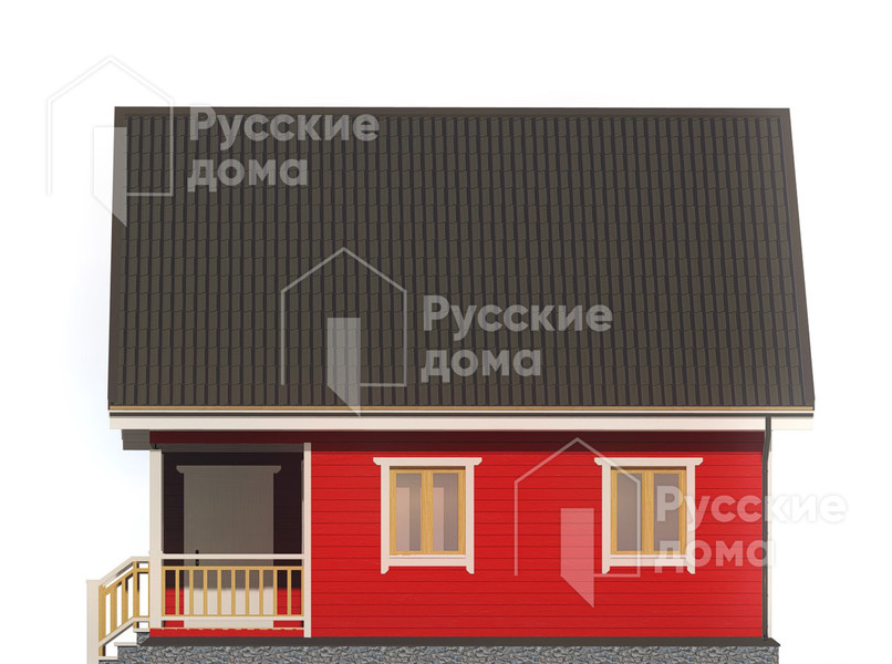 Проект каркасного дома «Рыбинск»