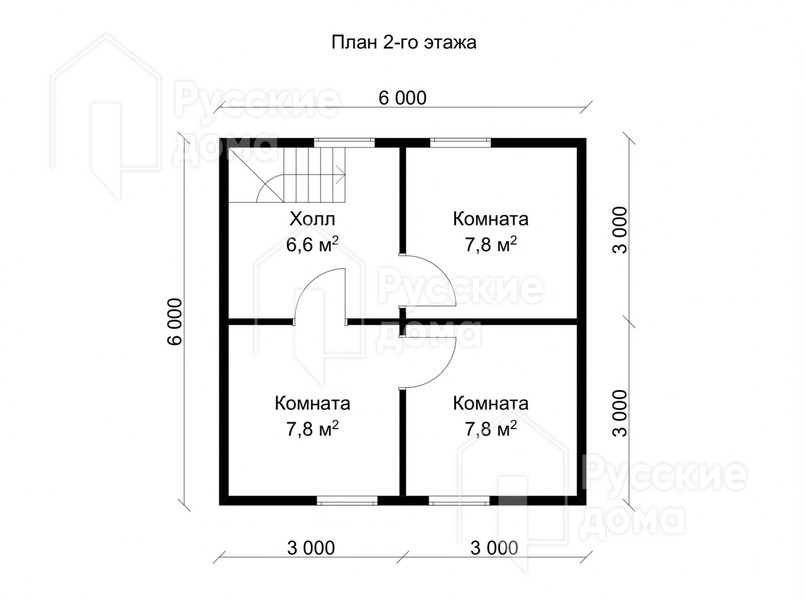 Проект каркасного дома «Самара»