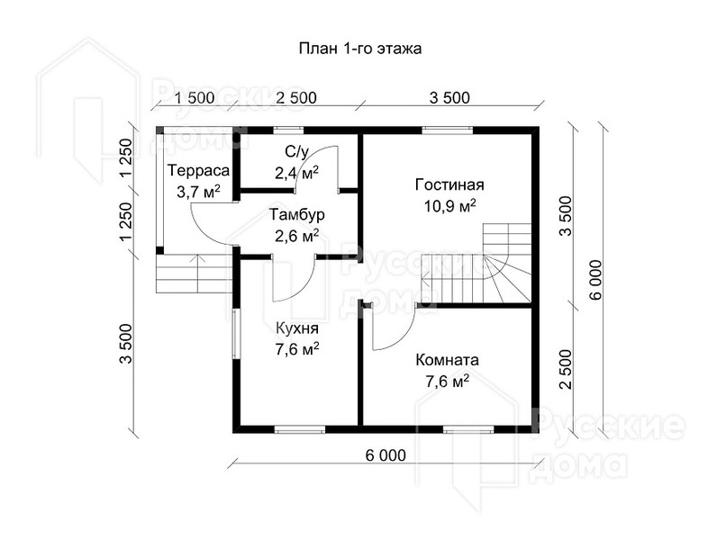 Проект каркасного дома «Смоленск»