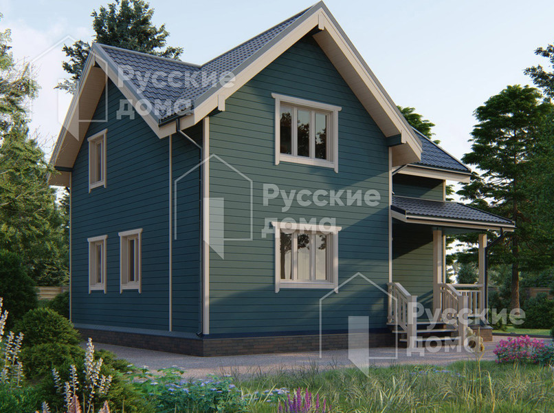 Проект каркасного дома «Воронеж»